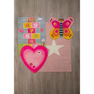 Kids Love Heart Rug