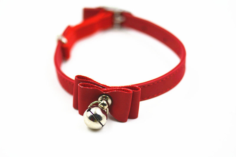 Hot Pet Collar Bow Tie Bell Collar Cute Bell Small Dog Collar,collar, Factory Direct Sales