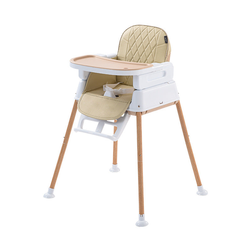 Deentii Portable Foldable Baby High Chair - Adjustable Space-Saving
