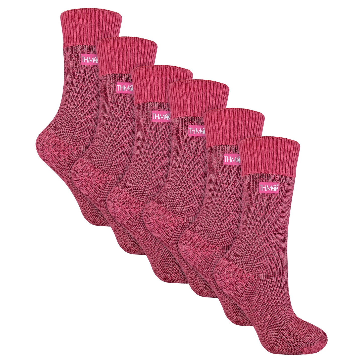 Ladies Thick Winter Thermal Socks with Seamless Toe (Multipack Options)