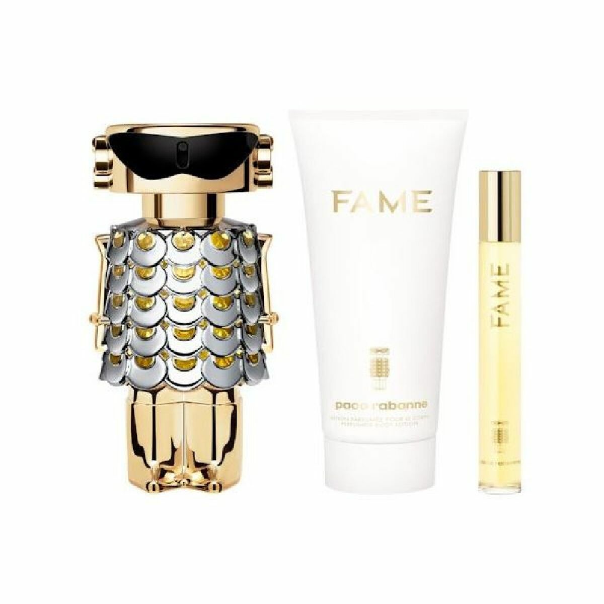 Women's Perfume Set Paco Rabanne FAME EDP 3 Pieces