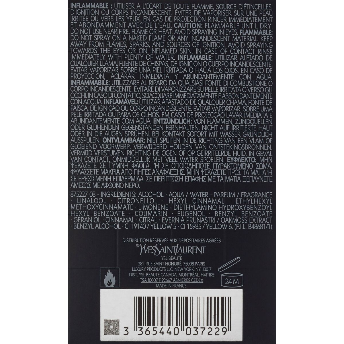 Men's Perfume Yves Saint Laurent 2083_3360 EDT