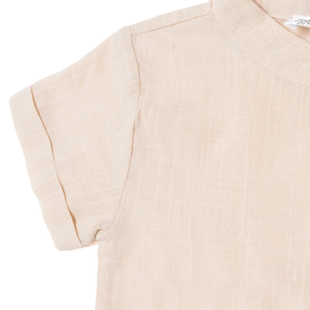 HelloBaby Grandad Collar Poplin Baby Shirt (6-9 Months to 4-5 Years)