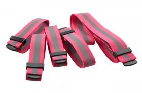 Hurtta Lifeguard Reflector Set Pink Small 5pack