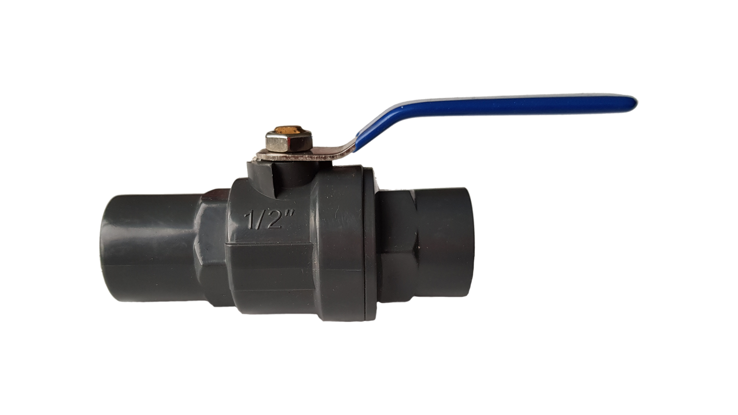 PP 2in BSPF Stopcock with Stainless Steel Ball Valve and Handle Water Connector