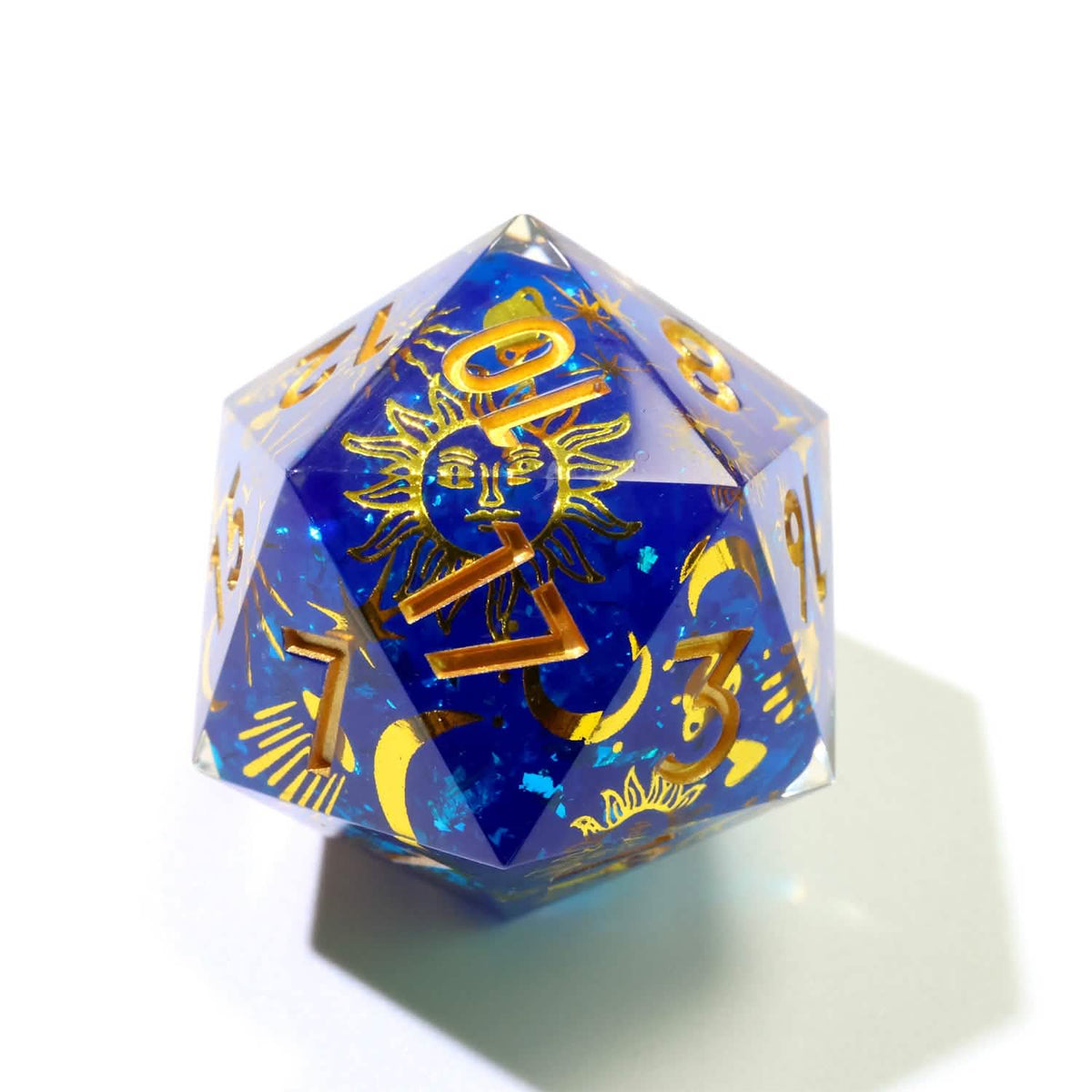 Celestial Body | 33mm D20 | Oversized Art Core Dice | Single Dice