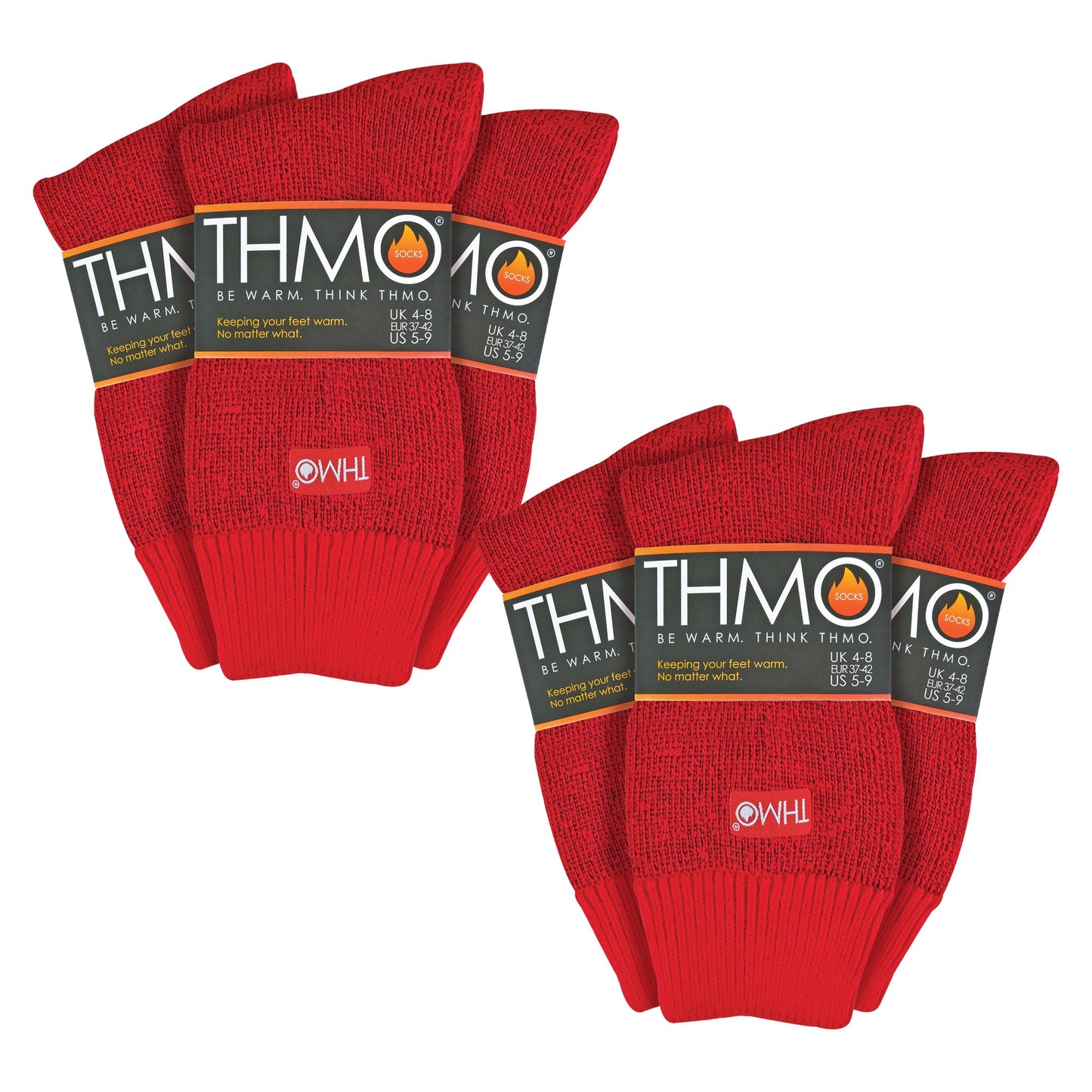 Ladies Thick Winter Thermal Socks with Seamless Toe (Multipack Options)