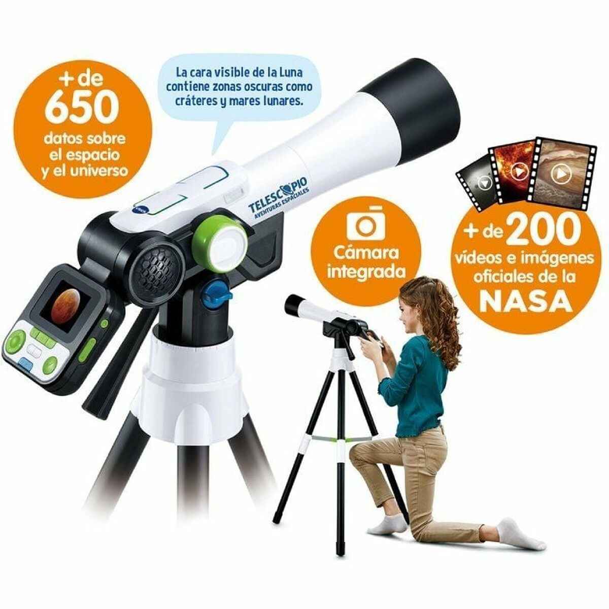Child's Telescope Vtech 80-614522-022
