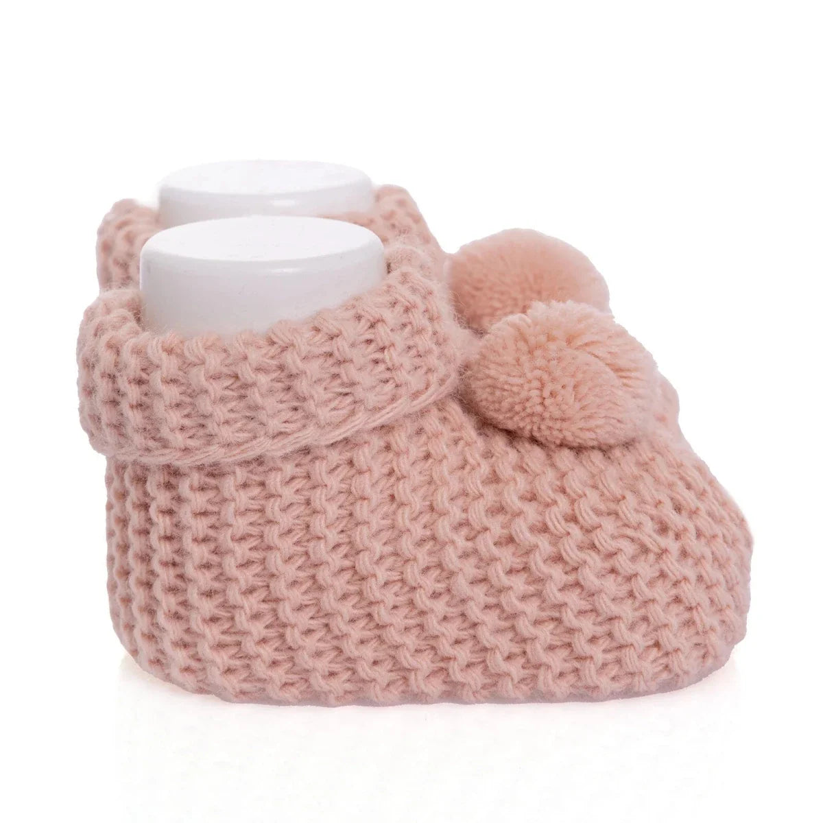 HelloBaby Pom Pom Baby Booties (One Size)