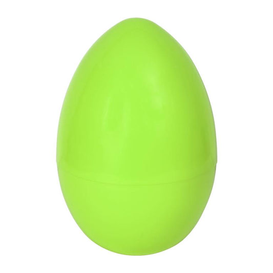 12in GREEN EXTRA LARGE PLASTIC EGG 6S