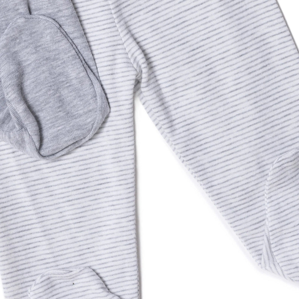 HelloBaby 2 Pack Ribbed Footed Baby Bottoms (Newborn to 9 Months)
