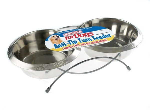 Classic Anti-Tip Feeder and Dishes 1900ml