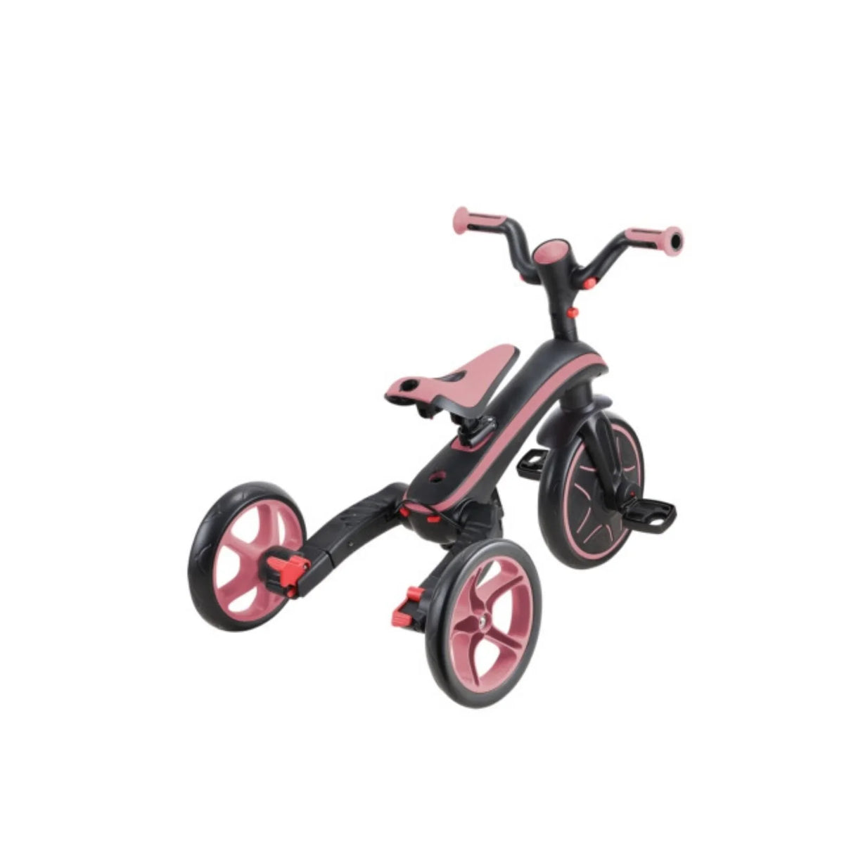 Globber Explorer Foldable 4-in-1 Trike - Deep Pastel Pink