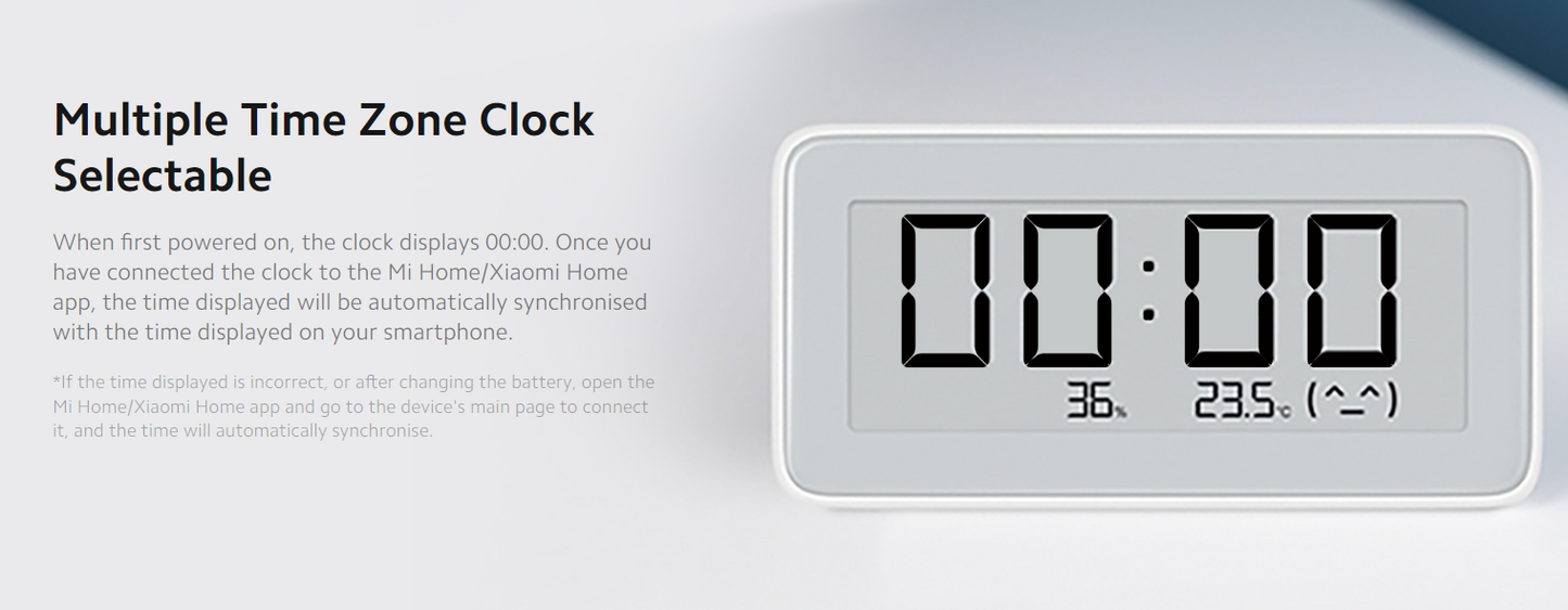 Xiaomi Temperature and Humidity Monitor
