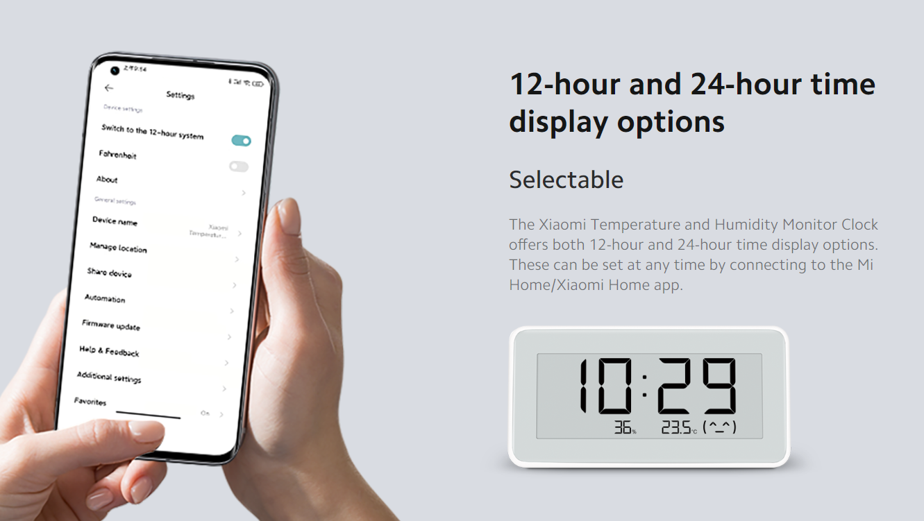 Xiaomi Temperature and Humidity Monitor
