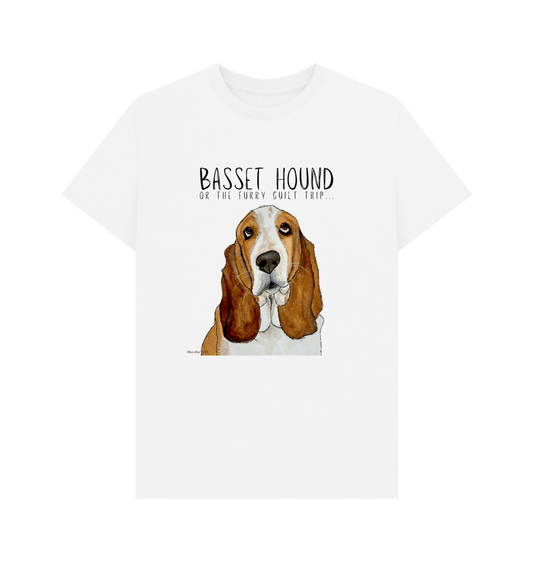 Basset Hound Men’s T-Shirt: The Ultimate Guilt Trip in Style!