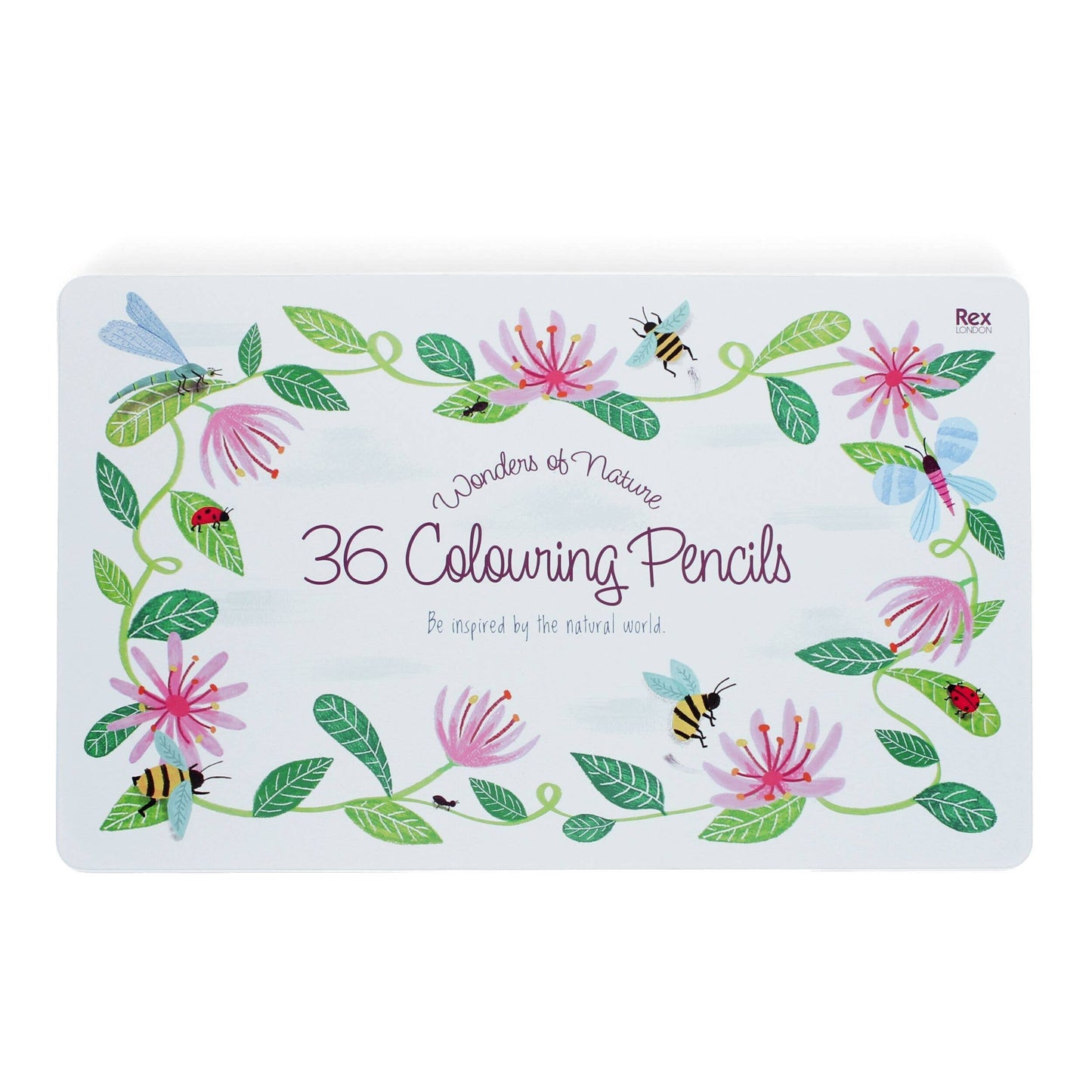 36 Colouring Pencils in a Tin - Wonders of Nature
