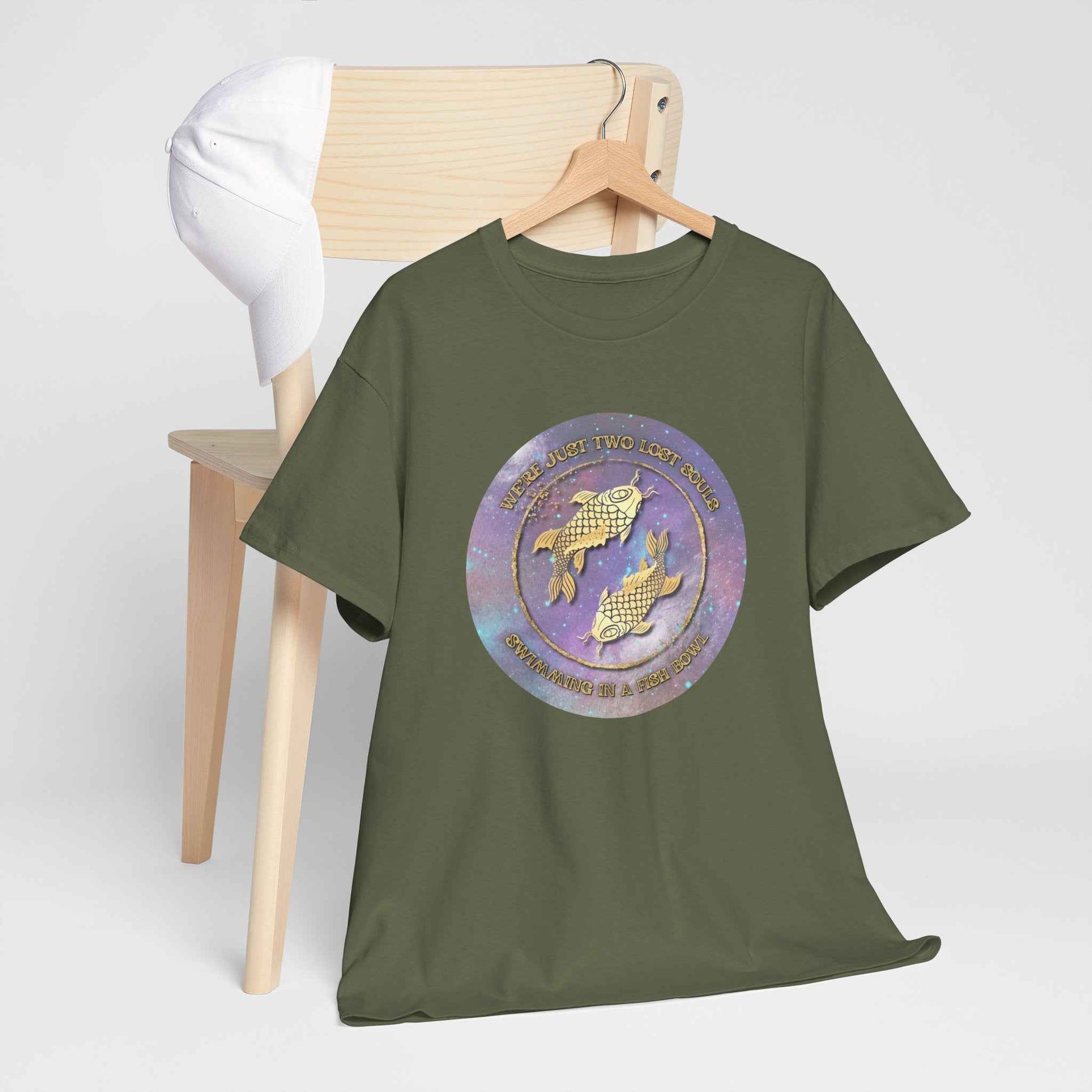 'Lost Souls' Celestial Fish Lyric T-Shirt