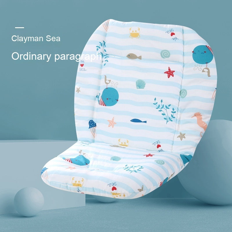 MyPuffii Cotton Baby Stroller Cushion - Soft Autumn Winter Padding