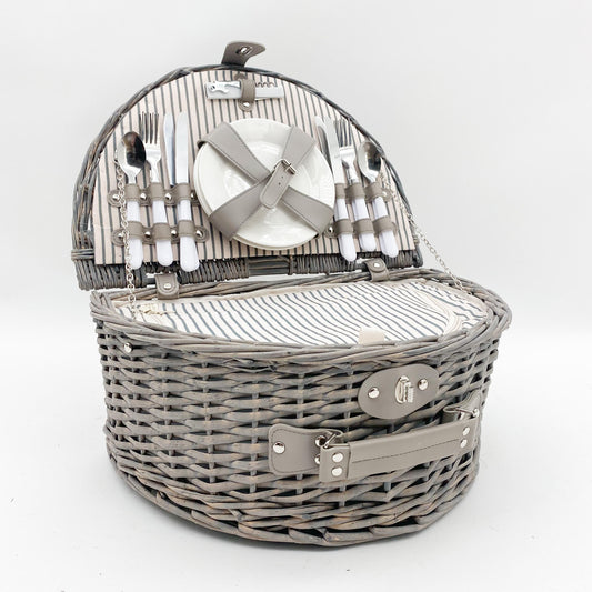 MSL 45CM PICNIC BASKET Grey