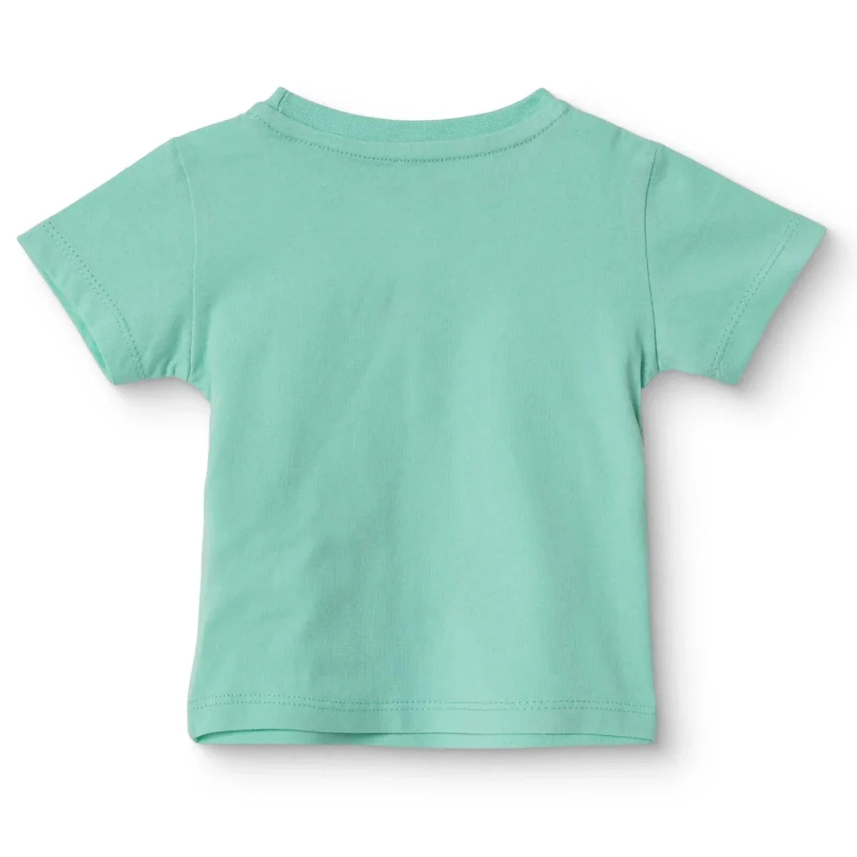 HelloBaby Poplin Trim Short Sleeve Baby T-Shirt (3-6 Months to 3-4 Years)