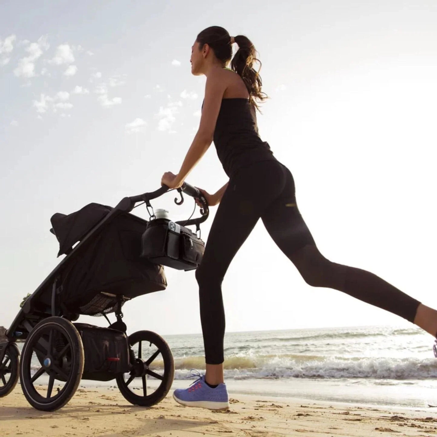 Momcozy All-in-One Stroller Organizer - Black