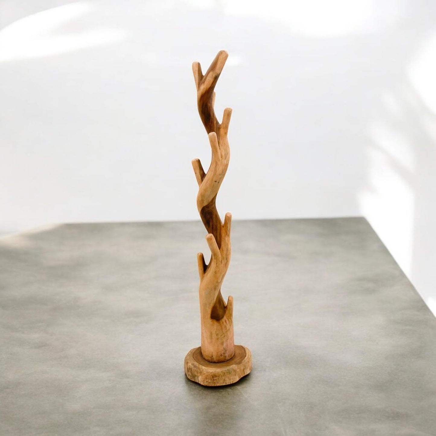 190CM SINGLE TREE TRUNK COAT RACK