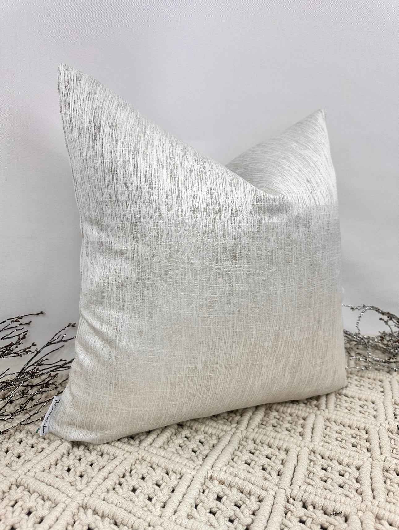 The Couture Cushion - The Champagne Alpina - Style No. 14b