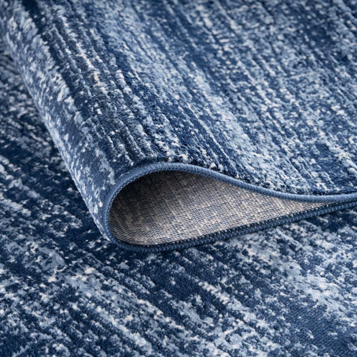 Montana Abstract Blue Rug | 3800Bl