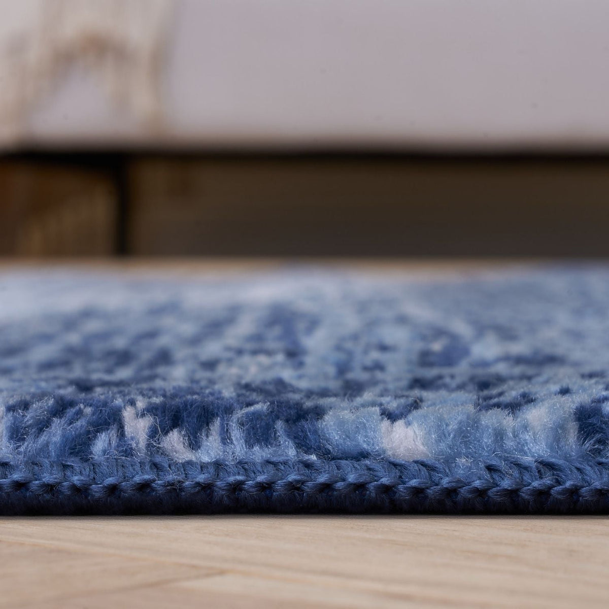 Montana Abstract Blue Rug | 3800Bl