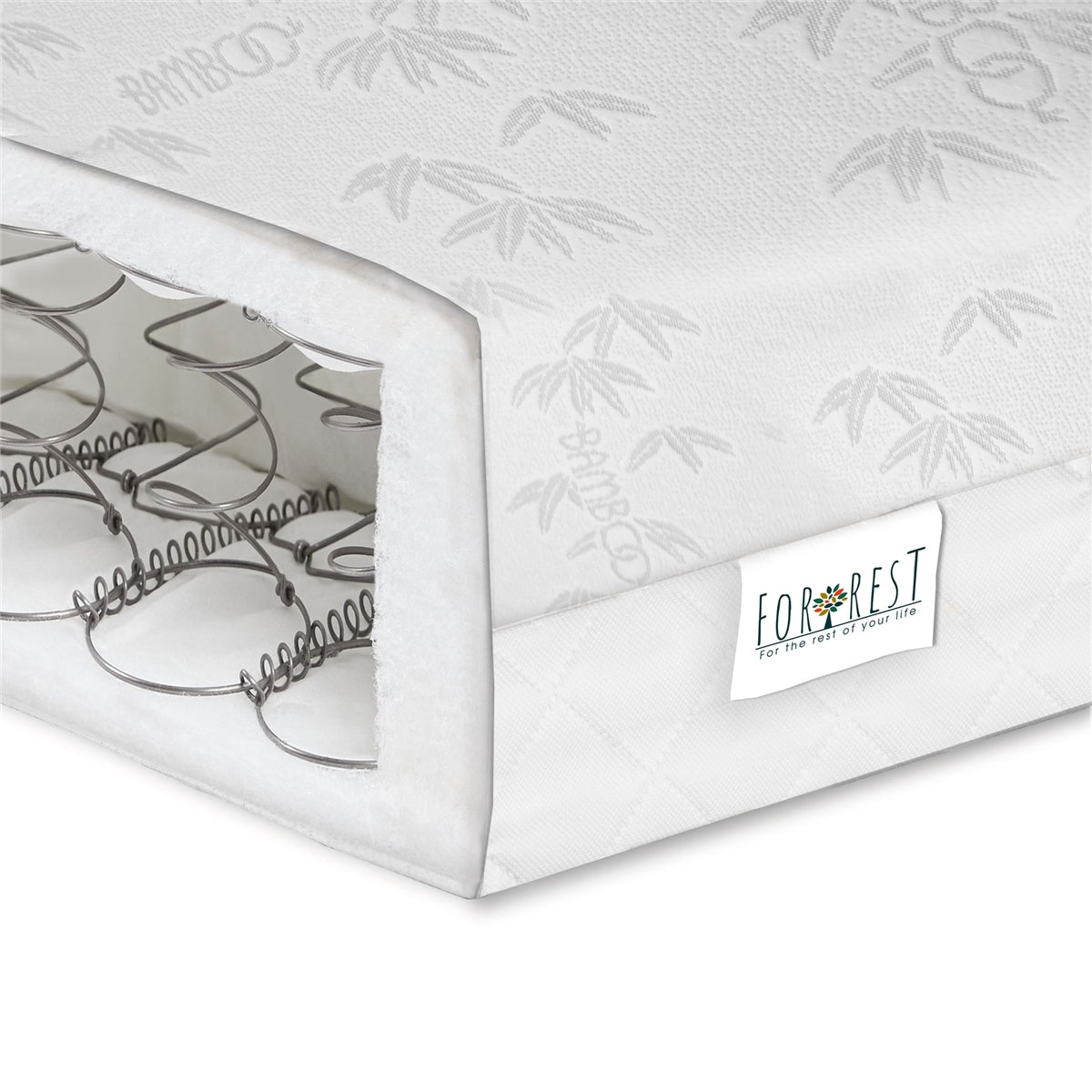 2in1 Sprung Cotbed Mattress, 140 x 70cm