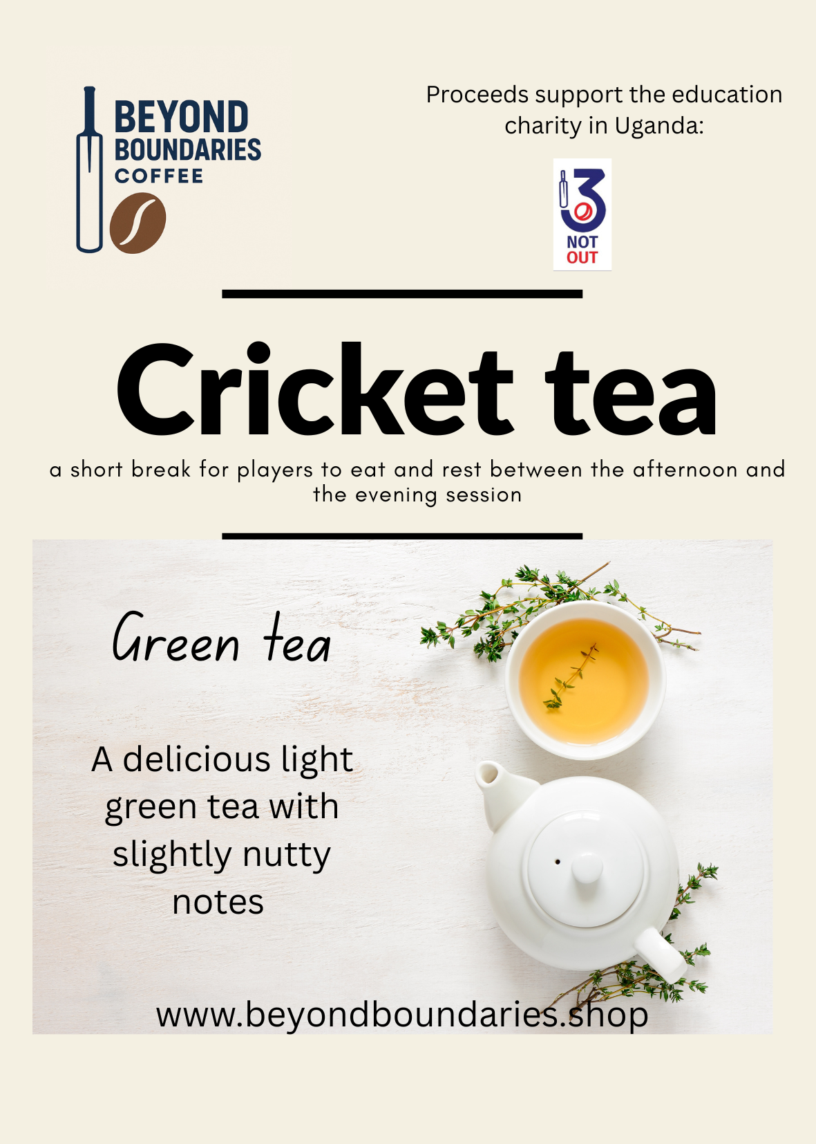 Cricket Tea - Green Tea - 25 bags