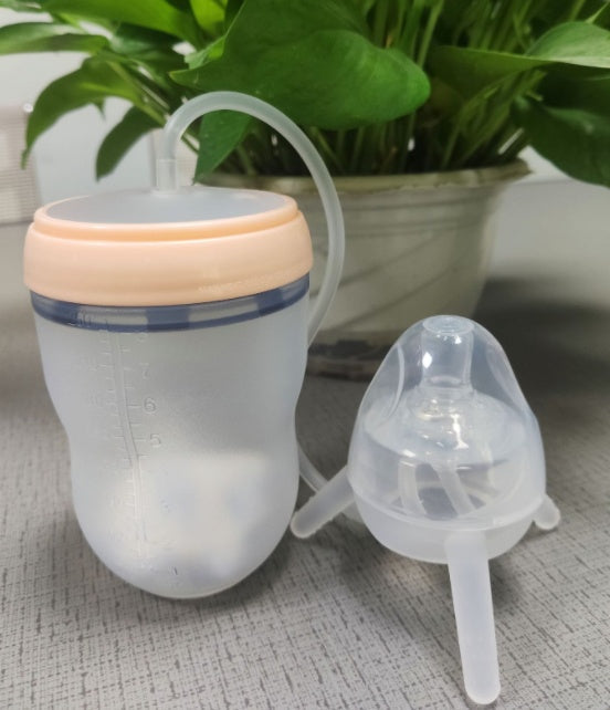 CutieNest Silicone Sippy Cup – Leakproof BPA-Free Toddler Training Bottle