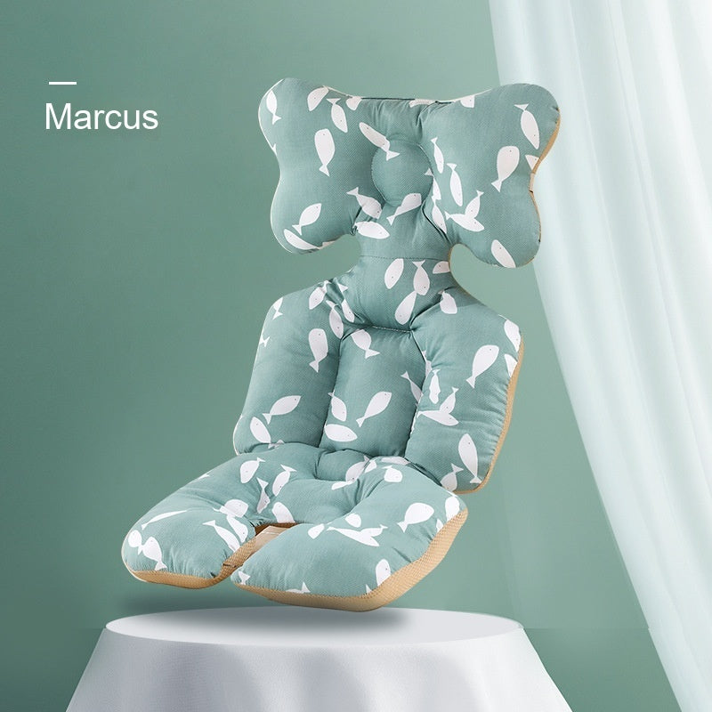 MyPuffii Cotton Baby Stroller Cushion - Soft Autumn Winter Padding
