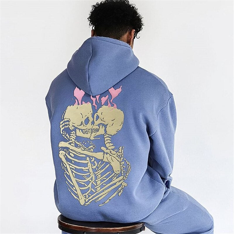 Men's Casual Loose-fitting Hoodie Sweater