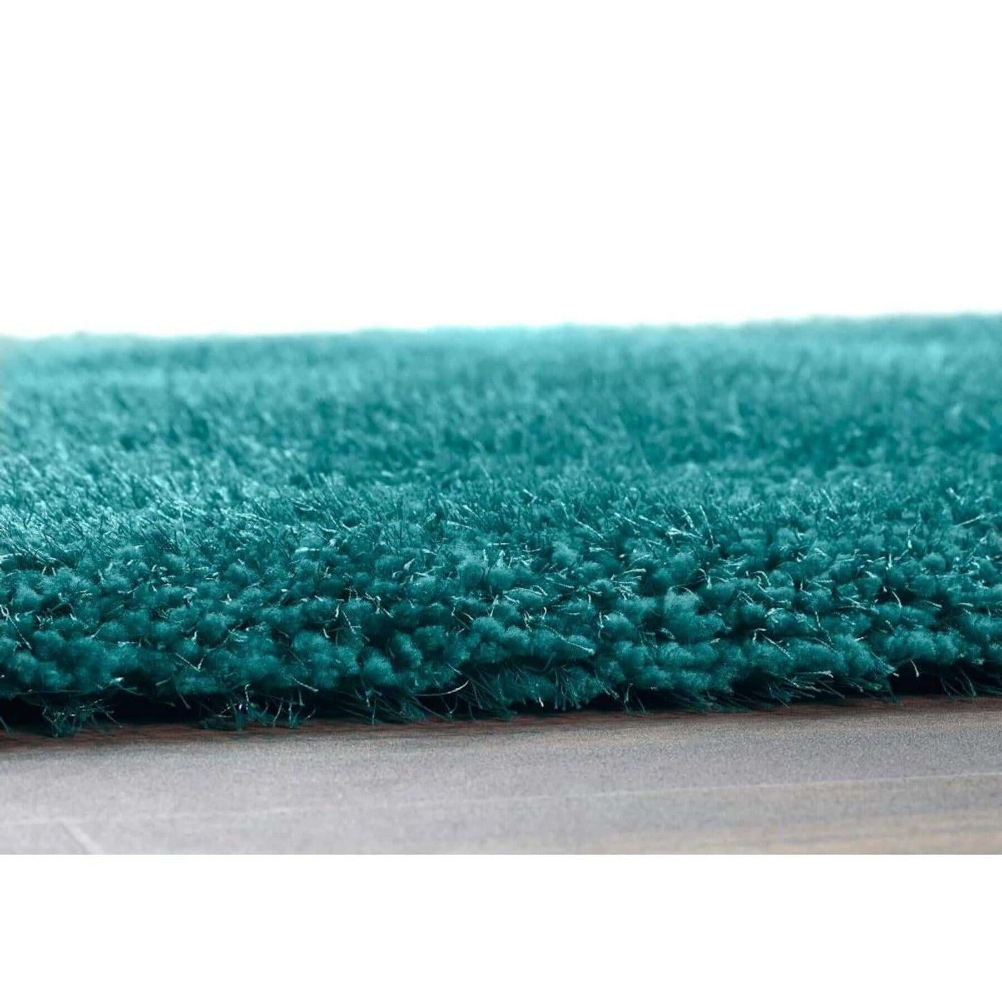 Chicago Dark Teal Shaggy Rug
