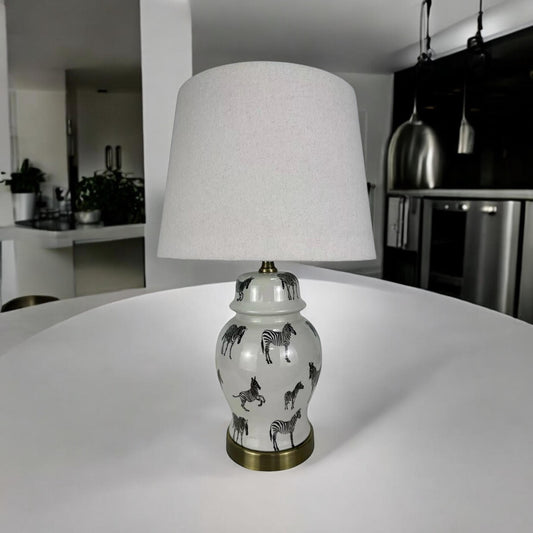 41CM LAMP AND SHADE