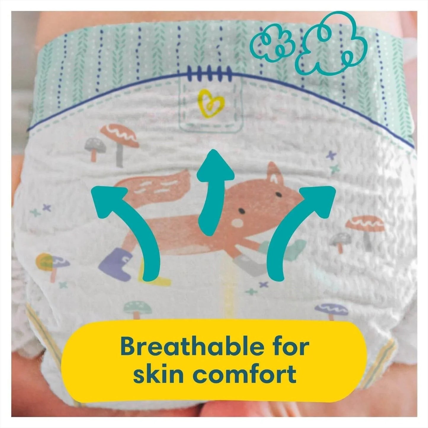 Pampers Premium Protection New Baby Size 2 Carry Pack - 31 nappies
