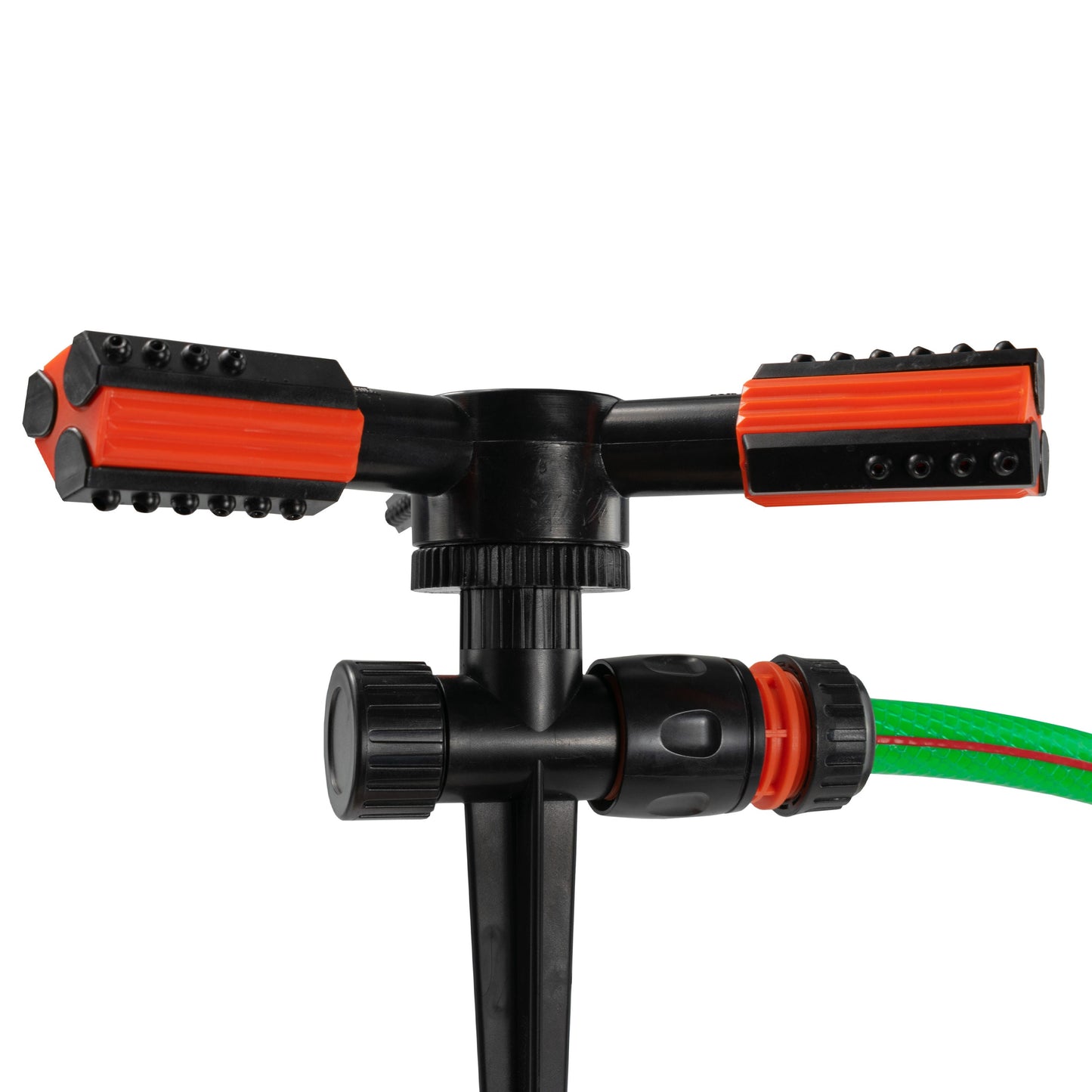 3 Arm Rotary Lawn Sprinkler on Spike - Eco Line Garden Hose Pipe Garden Watering