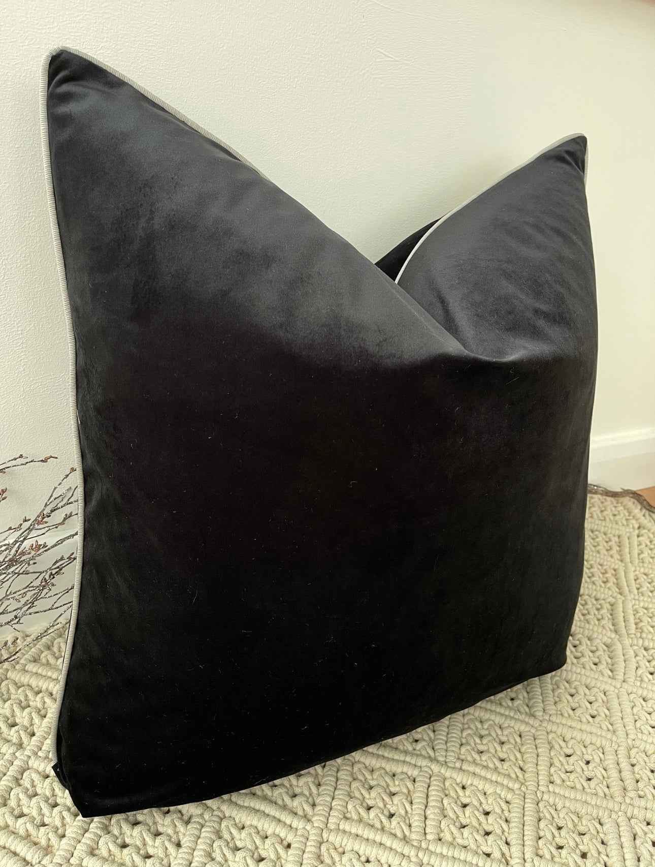 The Couture Cushion - The Black Varley - Style No. 42