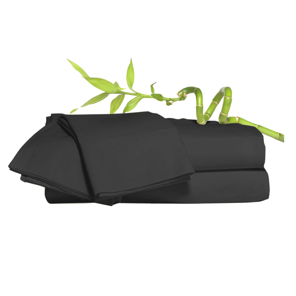 Bamboo Pillowcases in Black
