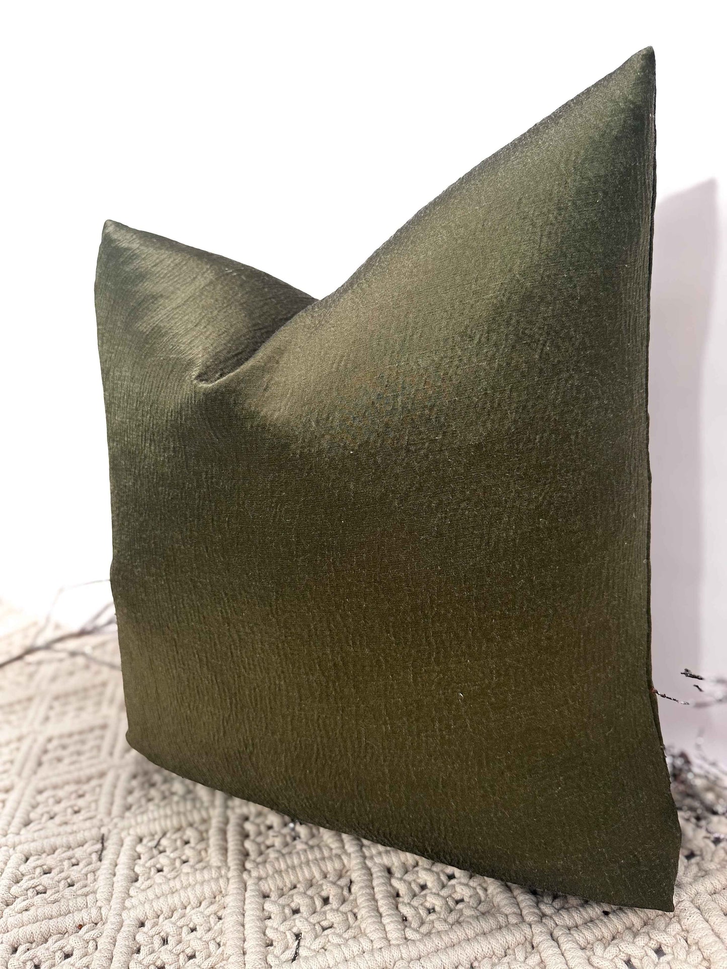 The Couture Cushion - The Everest Green Laurent - Style No. 24
