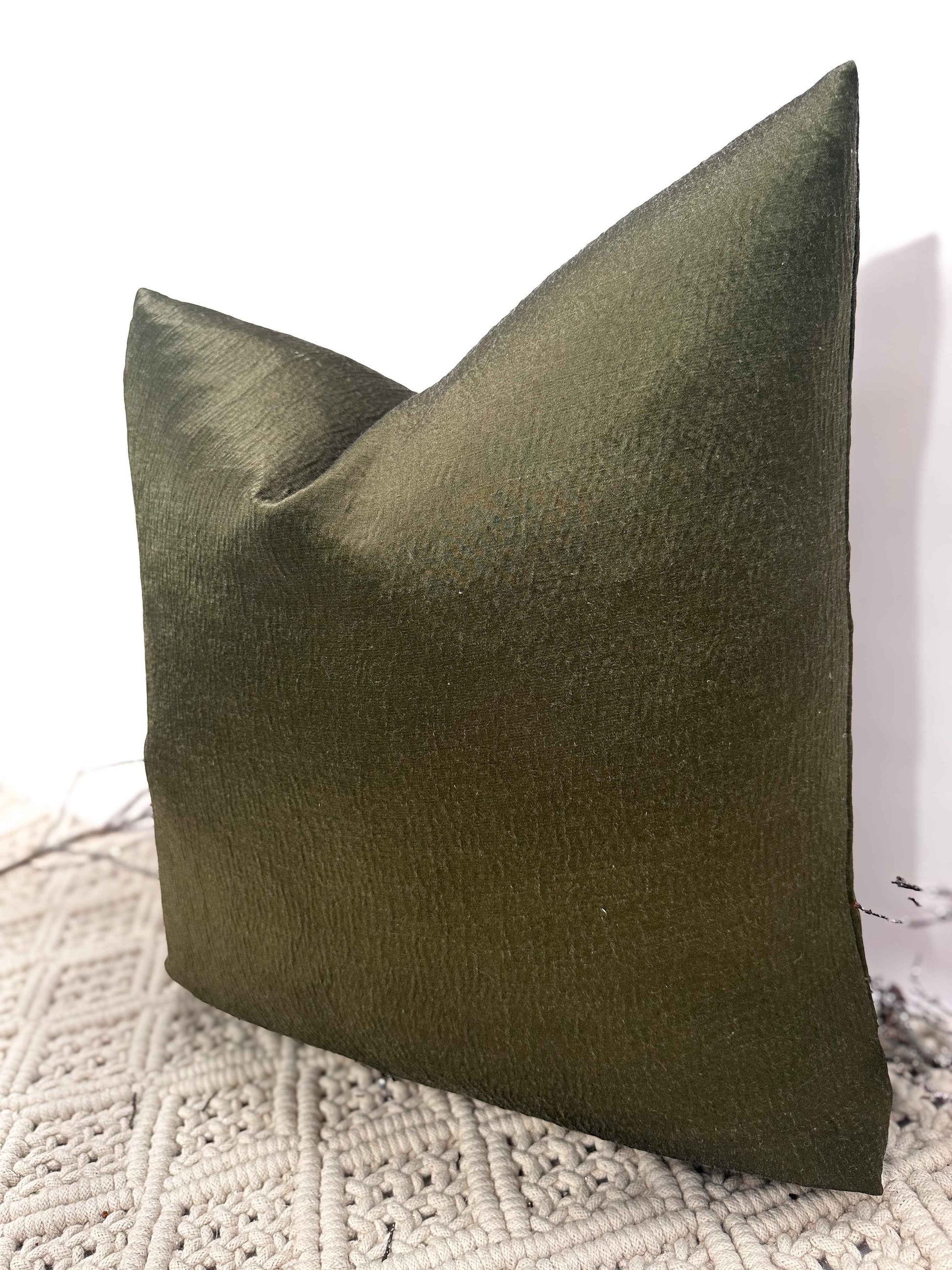 The Couture Cushion - The Everest Green Laurent - Style No. 24