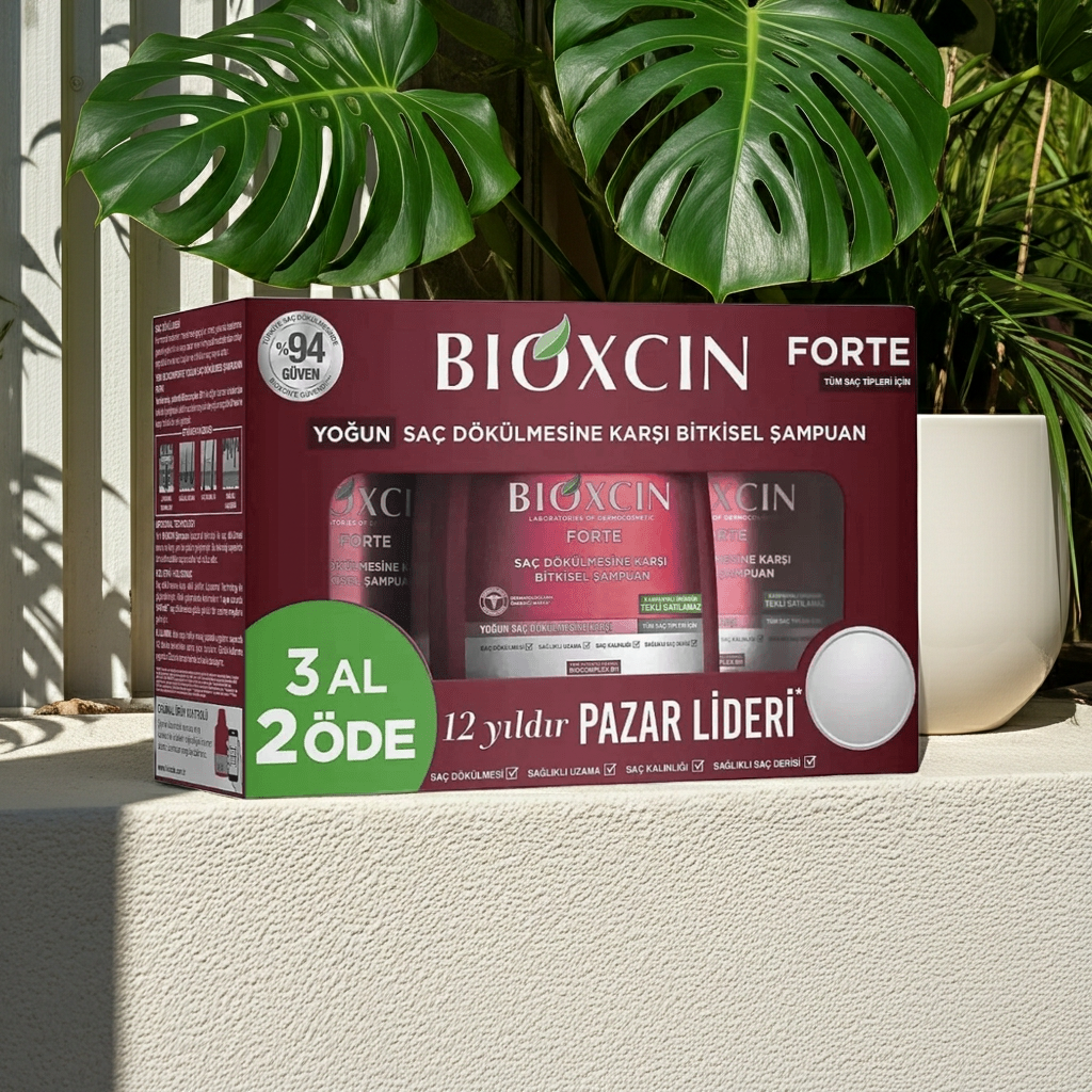 Bioxcin Dermagen Forte Herbal Shampoo for Intensive Hair Loss