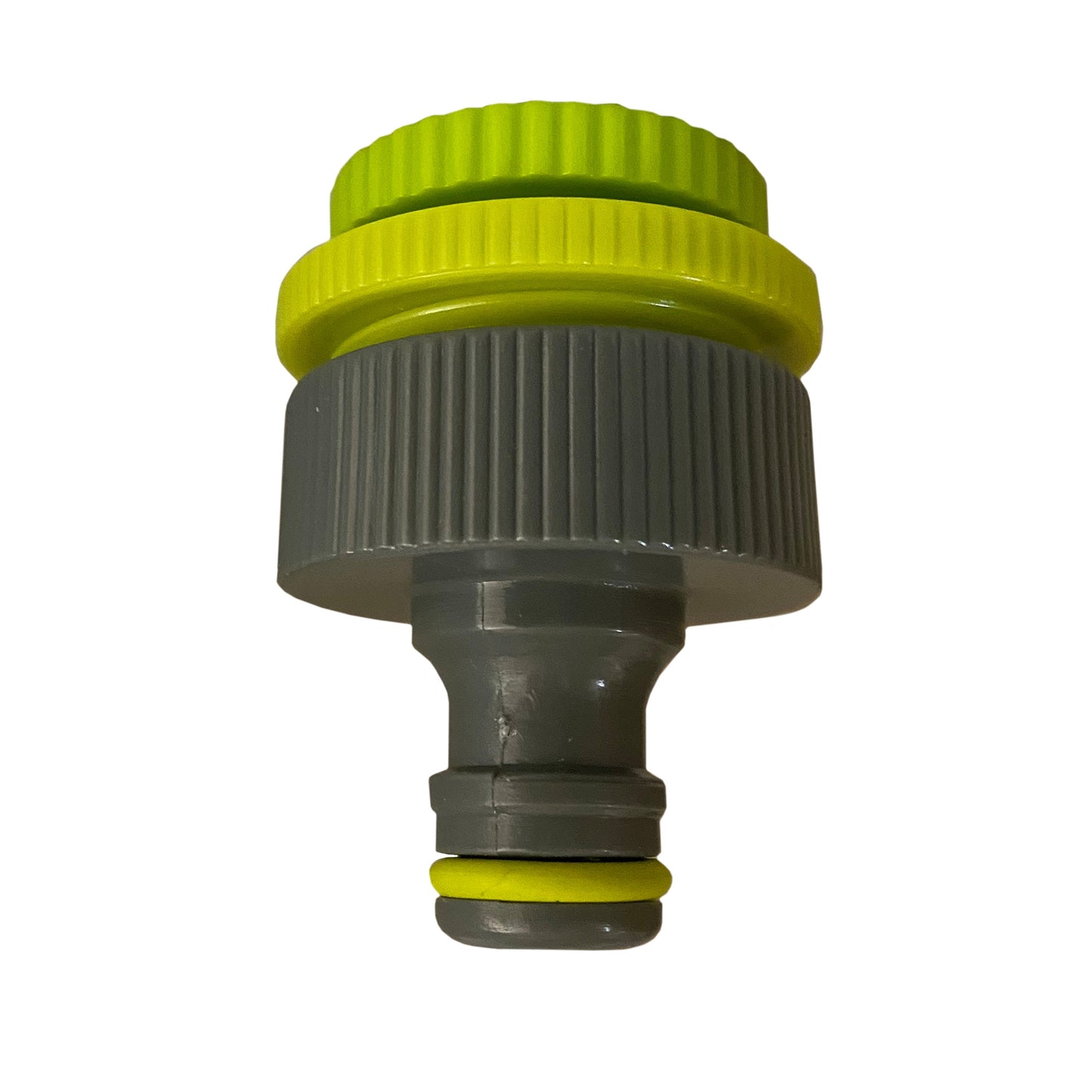 Female Tap Connector 1 - 3/4 - 1/2 BSPF Lime Garden Hose Pipe Hose Connector Set