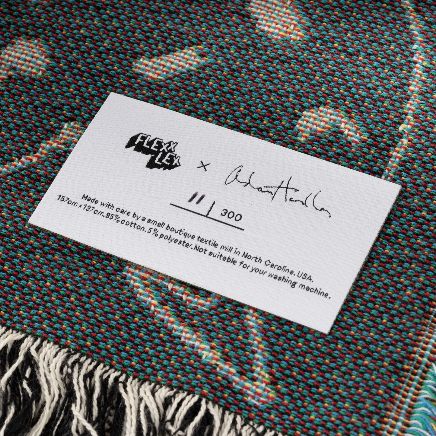 Adam Handler - 'Ghost Buddy' Tapestry Throw