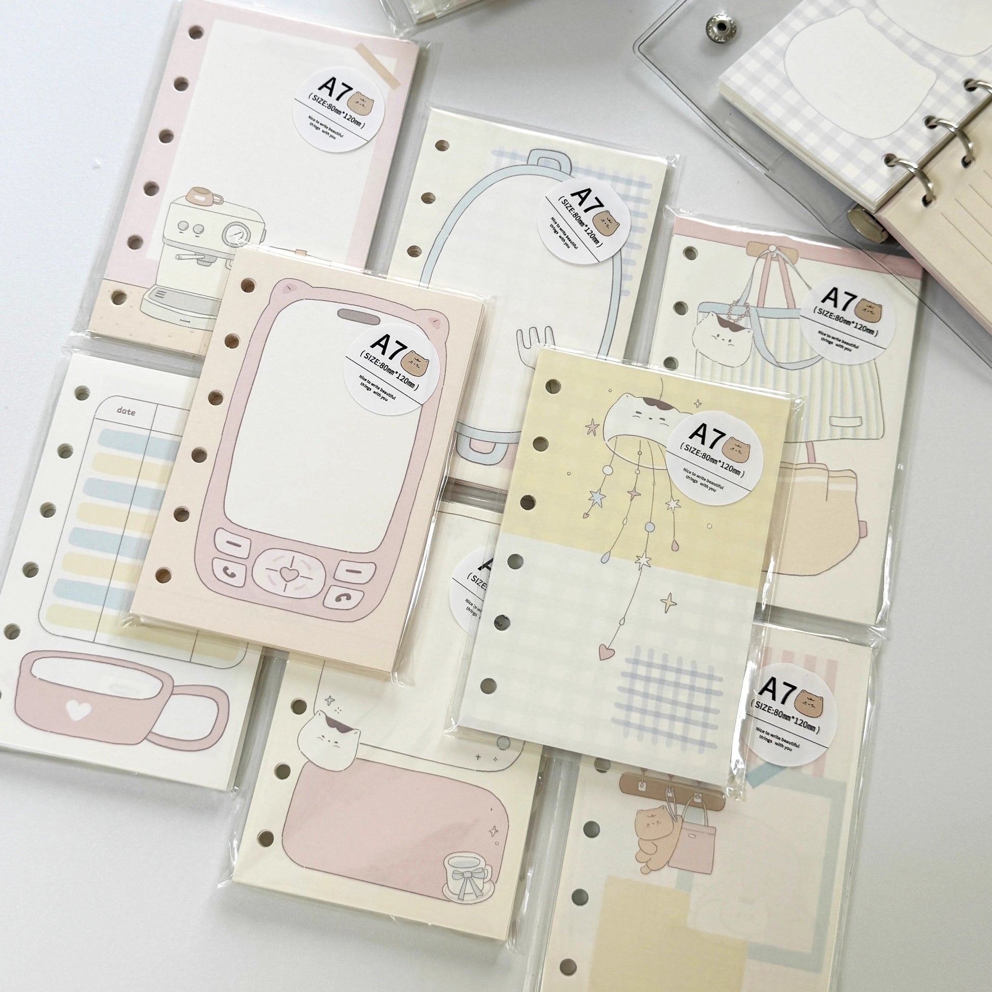 Hello Cat | A7 Size Kitty Refill Paper