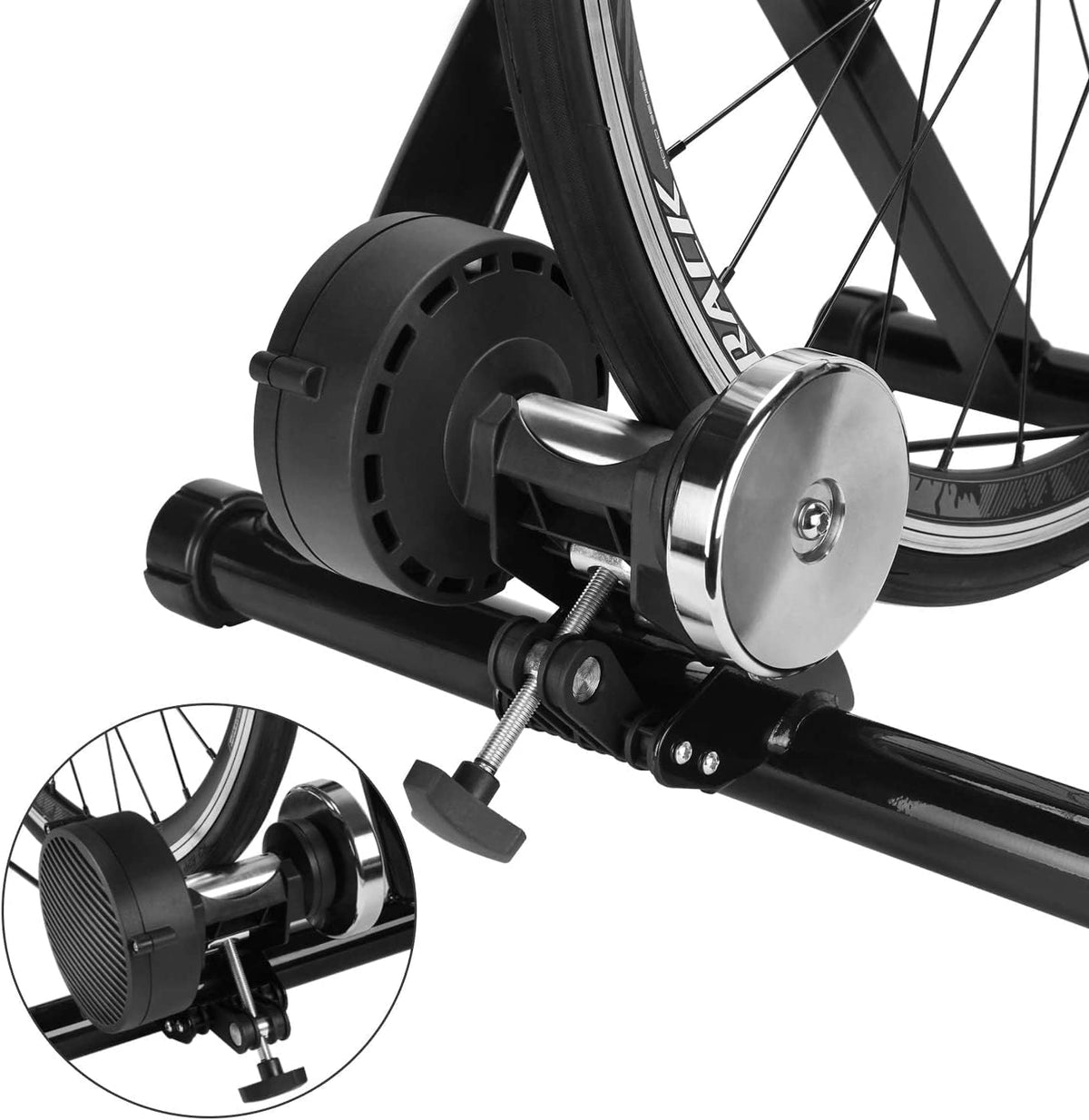 CXWXC Turbo Bike Trainer Stand 26–29"/700C, Foldable with Quick Release
