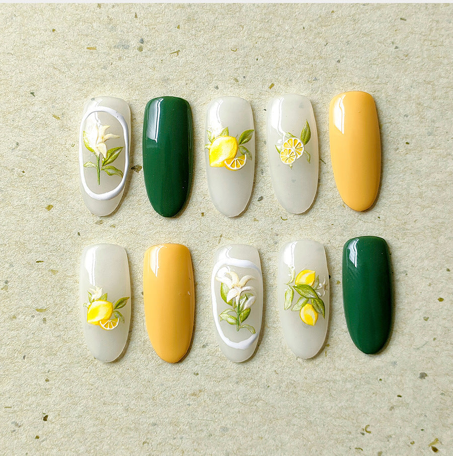 Hello Claws |Summer Lemon Nail Deco Sticker
