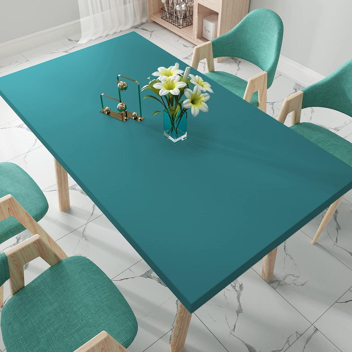 Dark Green Wallpaper Peel Stick Vintage Vinyl Wrap Removable 81x900cm VaryPaper